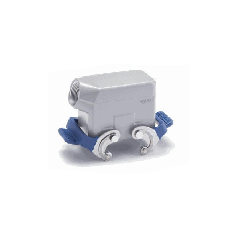 Capot 10B, Aluminium moulé sous pression, IP67, Sortie horizontale, M20